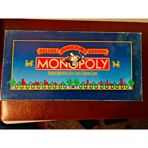 Parker Brothers Vintage Monopoly Deluxe Anniversary Edition - 1985 Brand: Parker